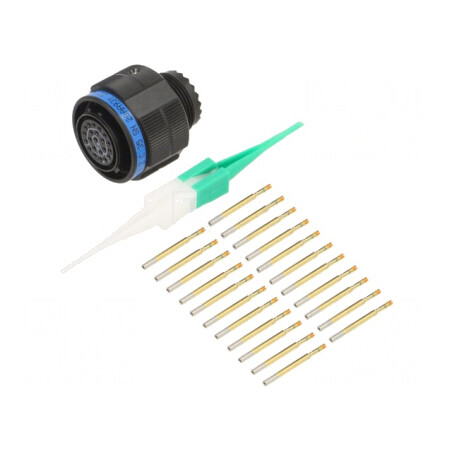 Conector Militar Dimensiune 13 MIL-DTL-38999 Series III Mufă | Electronic-mag.ro | Componente Electronice