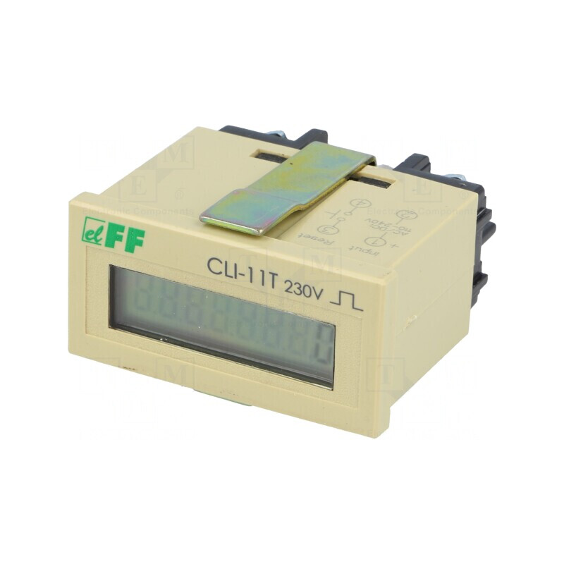Contor Electronic LCD 0-999999 cu Ștergere Electrică CLI-11T/230 | Electronic-mag.ro | Componente Electronice