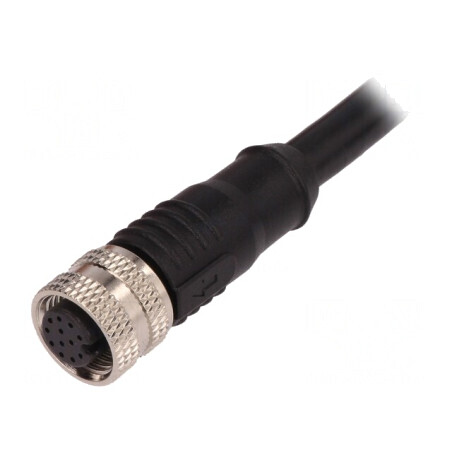 Mufă M12 12 PIN mamă DeviceNet CANopen IP67 30V 1.5A | Electronic-mag.ro | Componente Electronice