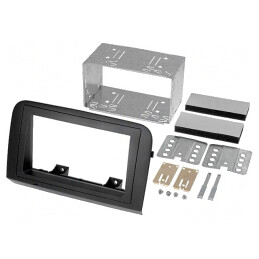Cadru Radio 2 DIN Negru Fiat | Electronic-mag.ro | Componente Electronice