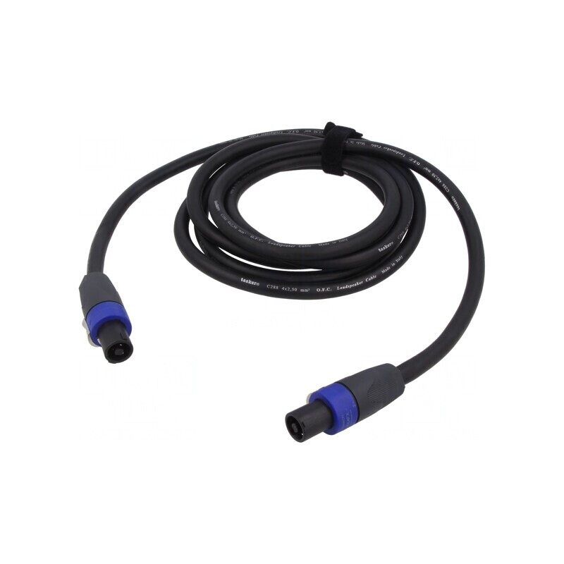 Cablu SpeakON 4pin Feminin 3m Negru | Electronic-mag.ro | Componente Electronice Cablu SpeakON 4pin Feminin 3m Negru | Electronic-mag.ro | Componente Electronice
