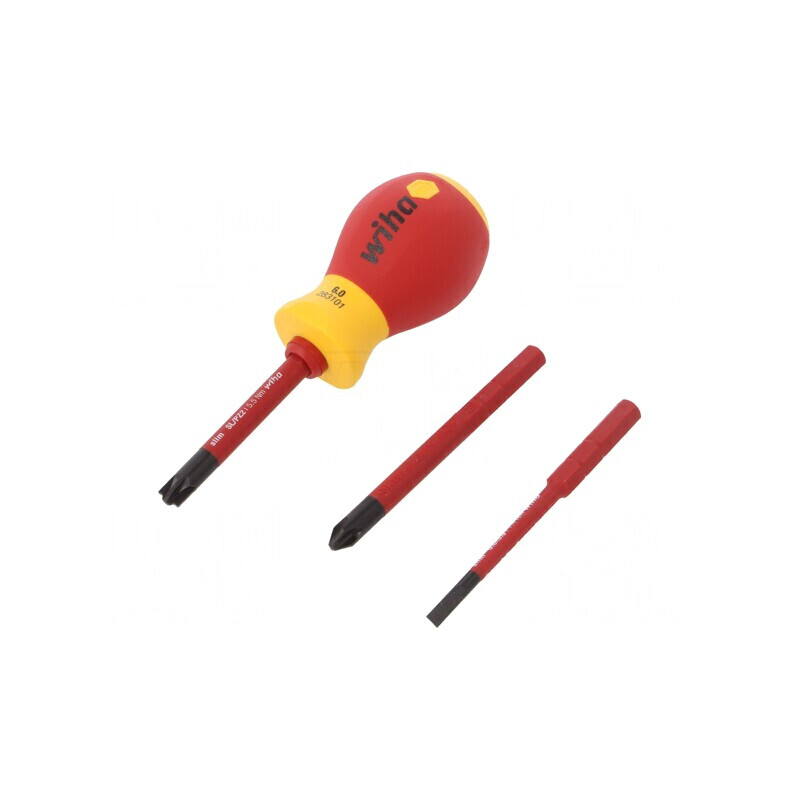 Kit Șurubelnițe Izolate 1kVAC PH2 SL3.5 SL/PZ2 | Electronic-mag.ro | Componente Electronice Kit Șurubelnițe Izolate 1kVAC PH2 SL3.5 SL/PZ2 | Electronic-mag.ro | Componente Electronice