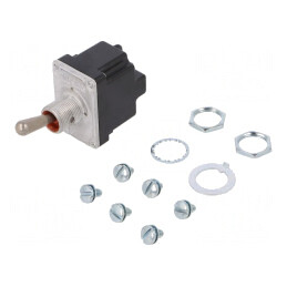 Comutator Basculant DPDT ON-ON 6A 230VAC 20A 28VDC | Electronic-mag.ro | Componente Electronice
