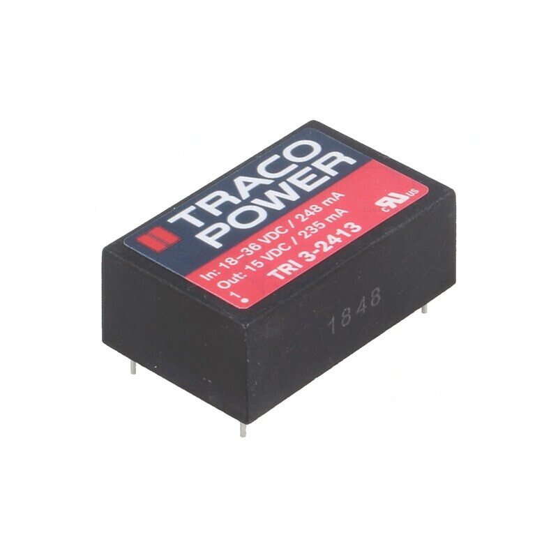 Convertor DC/DC 3,5W 18-36V la 15V 235mA | Electronic-mag.ro | Componente Electronice
