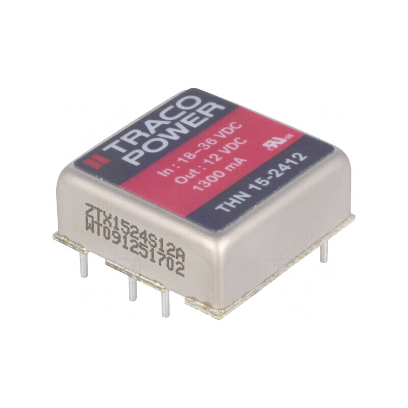 Convertor DC/DC 15W 18-36V la 12V 1300mA | Electronic-mag.ro | Componente Electronice Convertor DC/DC 15W 18-36V la 12V 1300mA | Electronic-mag.ro | Componente Electronice