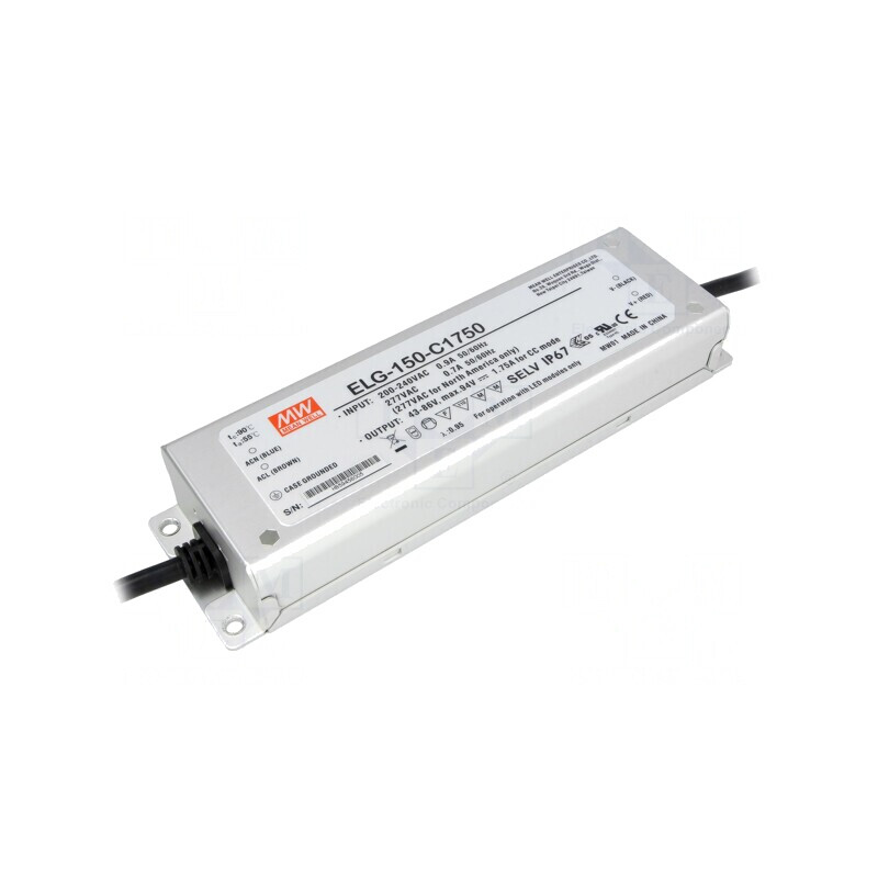 Alimentator LED 150.5W 43-86VDC 1750mA 180-295VAC | Electronic-mag.ro | Componente Electronice Alimentator LED 150.5W 43-86VDC 1750mA 180-295VAC | Electronic-mag.ro | Componente Electronice
