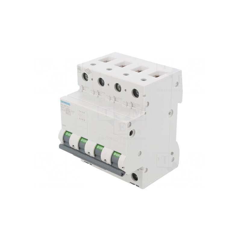 Întrerupător de Supracurent 400VAC 3 Poli 6kA 300mA | Electronic-mag.ro | Componente Electronice