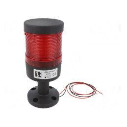 Semnalizator LED Roșu 230VAC IP65 | Electronic-mag.ro | Componente Electronice