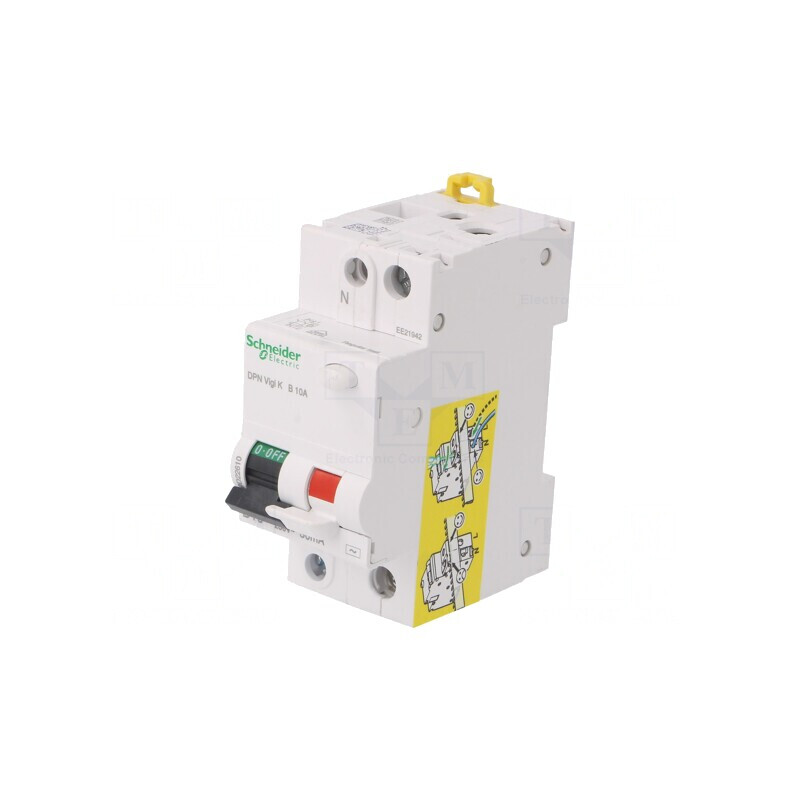 Întrerupător RCBO 10A 30mA 1P+N 230/400V | Electronic-mag.ro | Componente Electronice Întrerupător RCBO 10A 30mA 1P+N 230/400V | Electronic-mag.ro | Componente Electronice