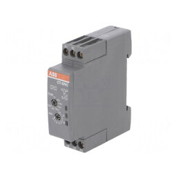 Timer 0,05s-100h SPDT pentru şină DIN 24-240VAC/24-48VDC | Electronic-mag.ro | Componente Electronice