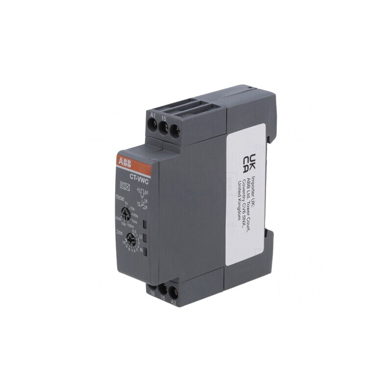 Timer Electronic pentru Şină DIN 0,05s-100h SPDT 24-240V AC/DC | Electronic-mag.ro | Componente Electronice