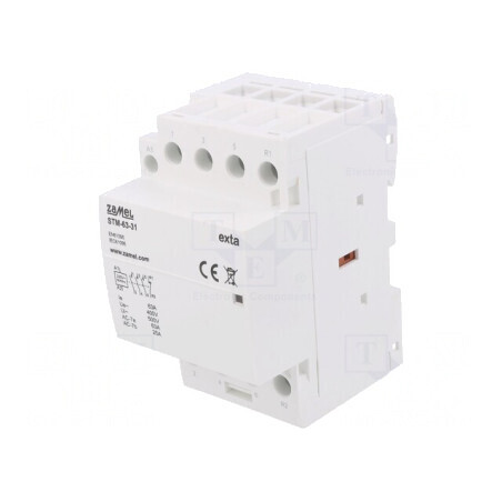 Contactor 4-Poli 63A 230VAC STM-63-31 | Electronic-mag.ro | Componente Electronice
