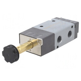 Ventil electromagnetic 3/2 NC 1/8 800l/min 1,5-8 bar | Electronic-mag.ro | Componente Electronice