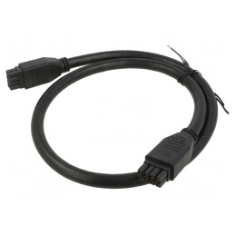 Cablu Mega-Fit mamă 8 pini 1m 11A PVC aurit | Electronic-mag.ro | Componente Electronice