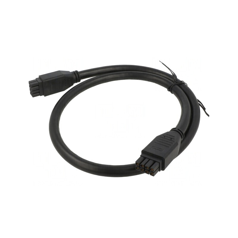 Cablu Mega-Fit mamă 8 pini 1m 11A PVC aurit | Electronic-mag.ro | Componente Electronice