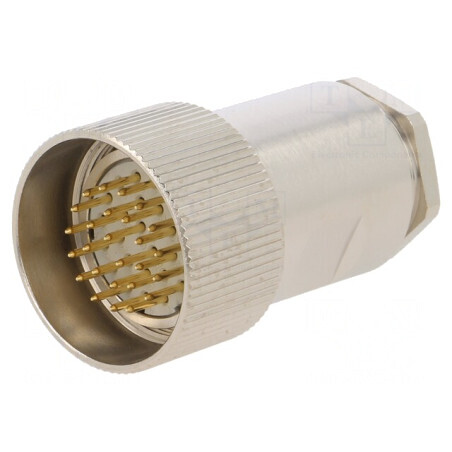 Conector M27 ZYLIN Mufă Tată Lipire Pe Cablu 26 PIN 6,5-16mm | Electronic-mag.ro | Componente Electronice