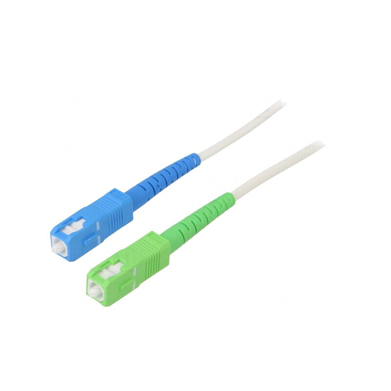 Patch Cord Fibră OS2 SC/APC SC/UPC 30m Alb | Electronic-mag.ro | Componente Electronice Patch Cord Fibră OS2 SC/APC SC/UPC 30m Alb | Electronic-mag.ro | Componente Electronice