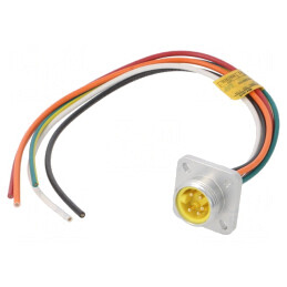 Soclu 7/8 0,305m Tată PIN 5 Filet Exterior 8A | Electronic-mag.ro | Componente Electronice
