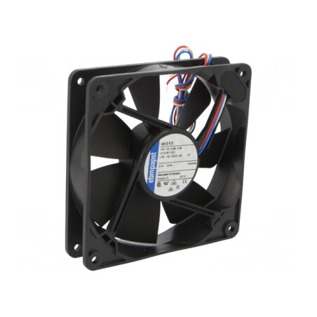 Ventilator axial DC 12V 119x119x25mm 168m3/h 43dBA cu bilă | Electronic-mag.ro | Componente Electronice