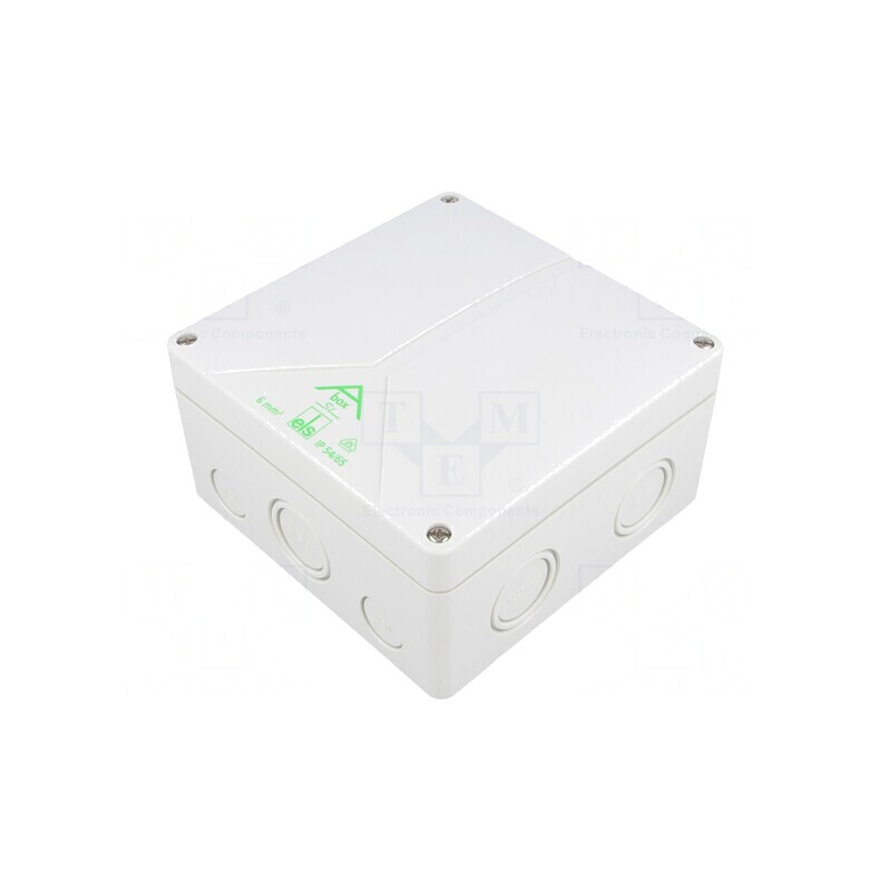 Cutie de Conexiuni Polistiren 140x140x79mm | Electronic-mag.ro | Componente Electronice