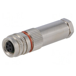 Conector M8 Mamă 5 PIN pe Cablu IP67 30V 1.5A | Electronic-mag.ro | Componente Electronice