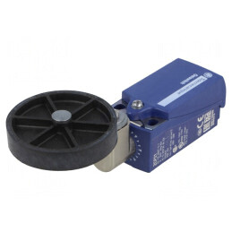 Limitator cursă manetă R 58mm cu rolă plastic 50mm 10A | Electronic-mag.ro | Componente Electronice