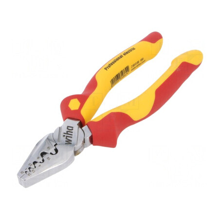 Clești izolați de sertizare oțel 180mm 1kVAC blister | Electronic-mag.ro | Componente Electronice