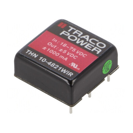 Convertor DC/DC 10W 18-75V la 5V și -5V | Electronic-mag.ro | Componente Electronice