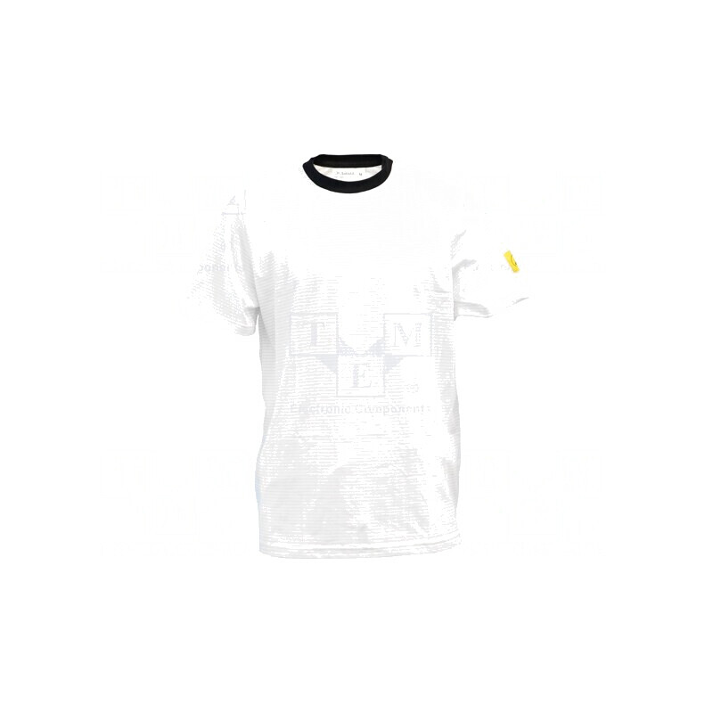Tricou ESD XL Alb Bumbac Conductiv | Electronic-mag.ro | Componente Electronice