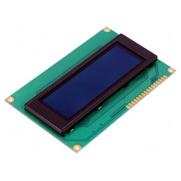 Afișaj OLED Alfanumeric 20x4 Alb 98x60x10mm 16 Pin | Electronic-mag.ro | Componente Electronice