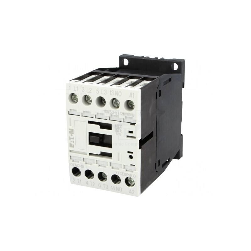 Contactor 3P NO 110V 9A | Electronic-mag.ro | Componente Electronice