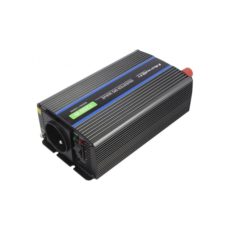 Convertor DC/AC 600W 12V-230V 106x210x55mm 90% | Electronic-mag.ro | Componente Electronice Convertor DC/AC 600W 12V-230V 106x210x55mm 90% | Electronic-mag.ro | Componente Electronice