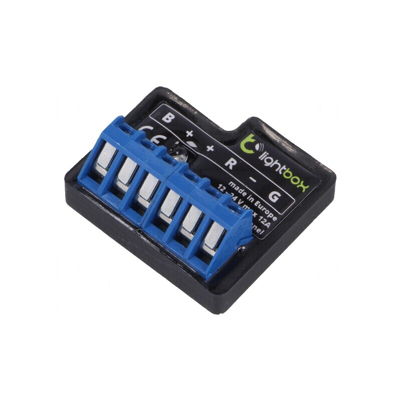 Controler RGB în Carcasă pentru Instalare 12-24VDC LIGHTBOX | Electronic-mag.ro | Componente Electronice