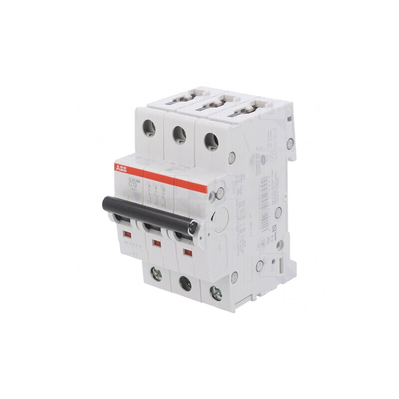 Întrerupător de supracurent 400VAC 13A 3P C | Electronic-mag.ro | Componente Electronice