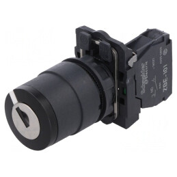 Comutator rotativ cu cheie 22mm 2NO negru XB5AG41 | Electronic-mag.ro | Componente Electronice