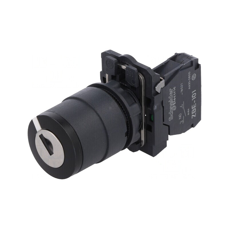 Comutator rotativ cu cheie 22mm 2NO negru XB5AG41 | Electronic-mag.ro | Componente Electronice Comutator rotativ cu cheie 22mm 2NO negru XB5AG41 | Electronic-mag.ro | Componente Electronice