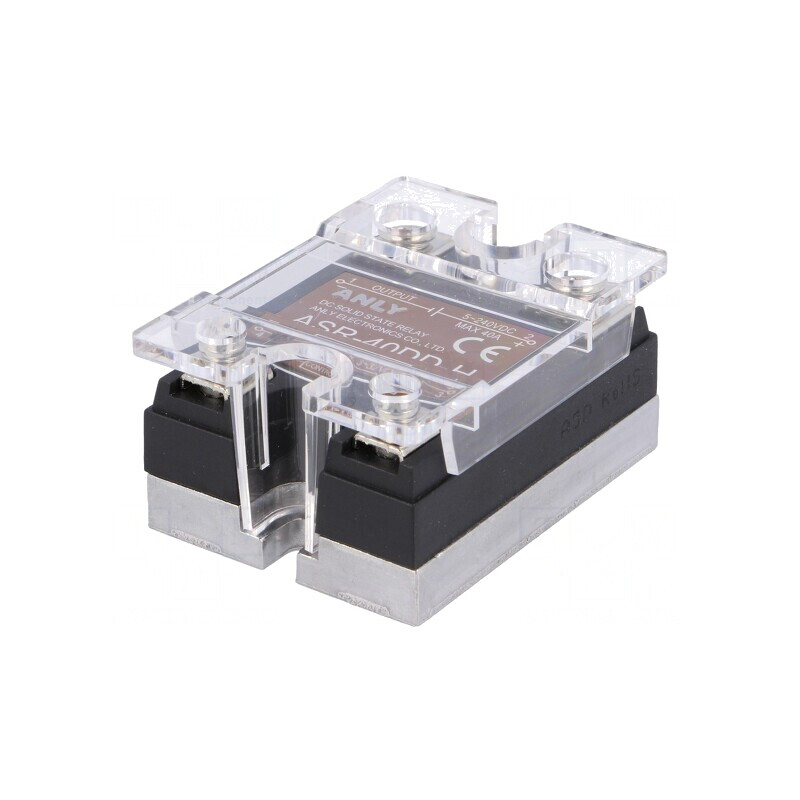 Releu Semiconductor 40A 3-32VDC 5-240VDC ASR-40DD-H | Electronic-mag.ro | Componente Electronice