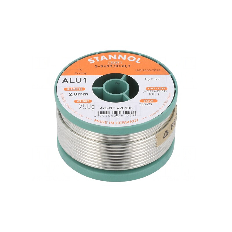 Sârmă de Lipit fără Plumb 2mm 250g | Electronic-mag.ro | Componente Electronice Sârmă de Lipit fără Plumb 2mm 250g | Electronic-mag.ro | Componente Electronice