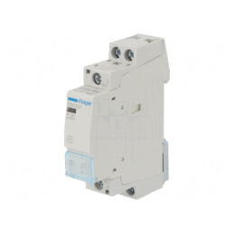 Contactor 2-polar 25A 230VAC NC NO 