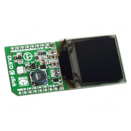 OLED C Click - Placă Prototip Afișaj PWM/SPI