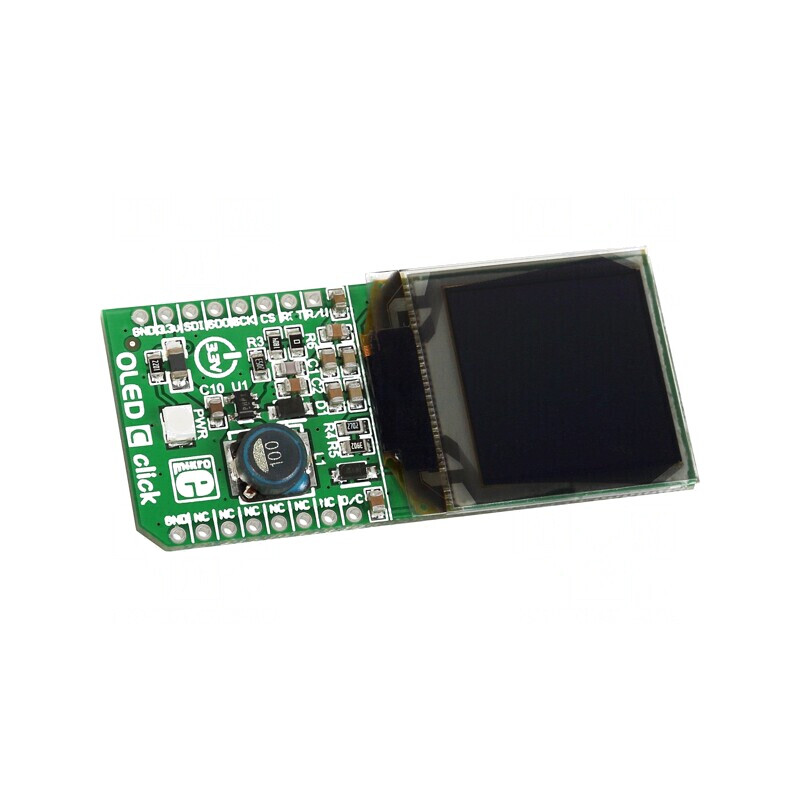 OLED C Click - Placă Prototip Afișaj PWM/SPI | Electronic-mag.ro | Componente Electronice