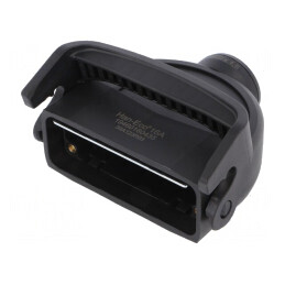 Carcasă pentru conectori HDC Han-Eco® A 16A drept | Electronic-mag.ro | Componente Electronice