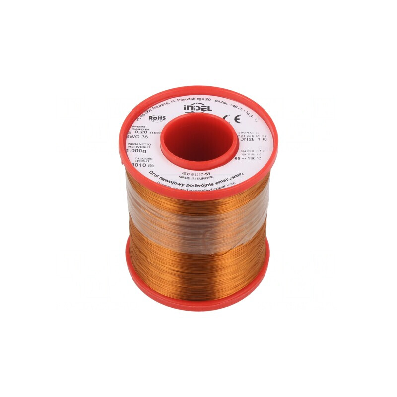 Sârmă Emailată 0,2mm 1kg Cu | Electronic-mag.ro | Componente Electronice