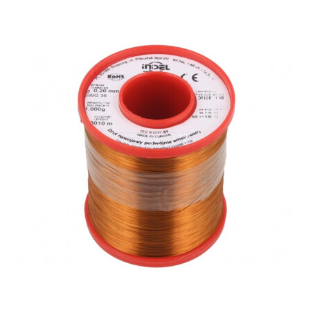 Sârmă Emailată 0,2mm 1kg Cu | Electronic-mag.ro | Componente Electronice