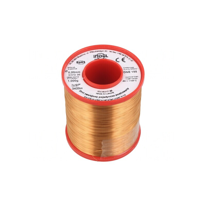 Sârmă Emailată 0,2mm 1kg Cu | Electronic-mag.ro | Componente Electronice