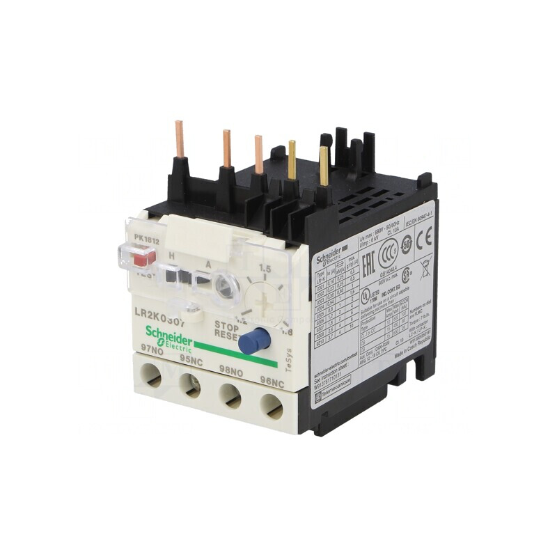 Releu Termic TeSys K NO NC LR2K0307 | Electronic-mag.ro | Componente Electronice