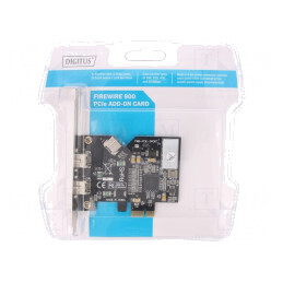 PCIe 9pin Firewire Card 800Mbps | Electronic-mag.ro | Componente Electronice