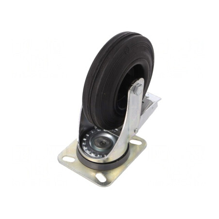 Roată de Transport 200mm 142kg | Electronic-mag.ro | Componente Electronice