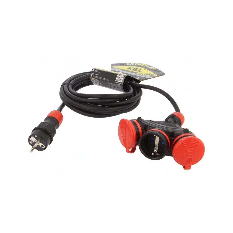Prelungitor alimentare 5m negru 3 prize 16A | Electronic-mag.ro | Componente Electronice Prelungitor alimentare 5m negru 3 prize 16A | Electronic-mag.ro | Componente Electronice