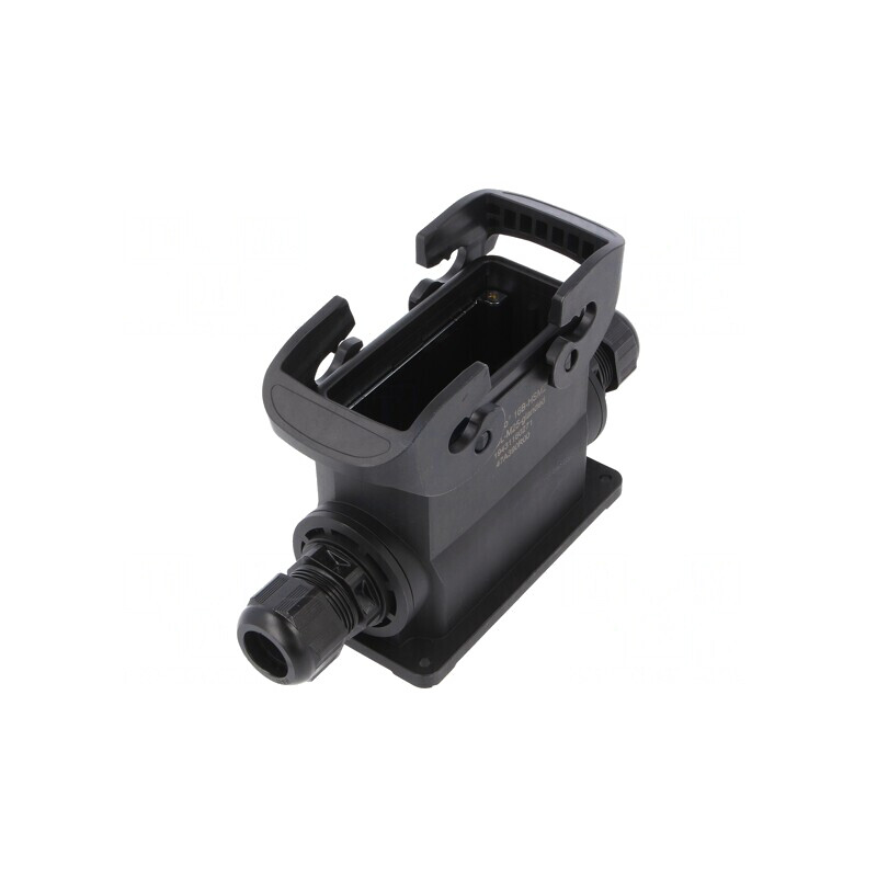 Carcasă pentru Conectori HDC Han-Eco B 16B Drept | Electronic-mag.ro | Componente Electronice